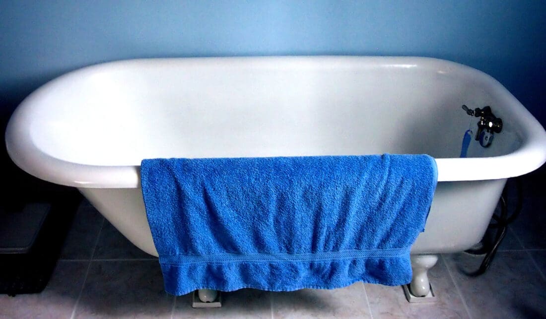 Blue Towel